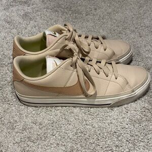 Nike Beige and Brown Sneakers